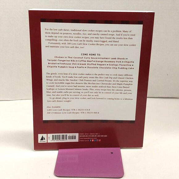 Lot of 2 Slow Cooker Cookbooks: Paperback, Good - Carpender/Kaeter - Picture 6 of 6